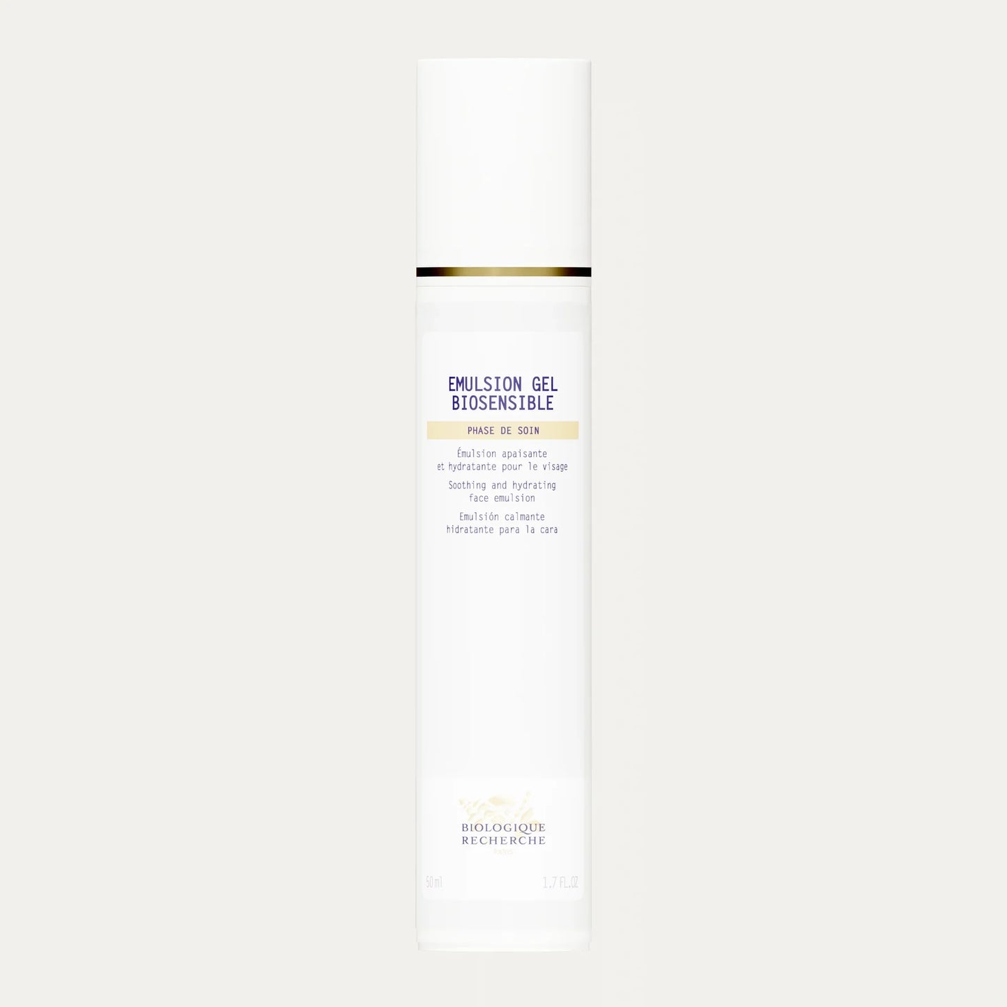 Emulsion Gel Biosensible Biologique Recherche