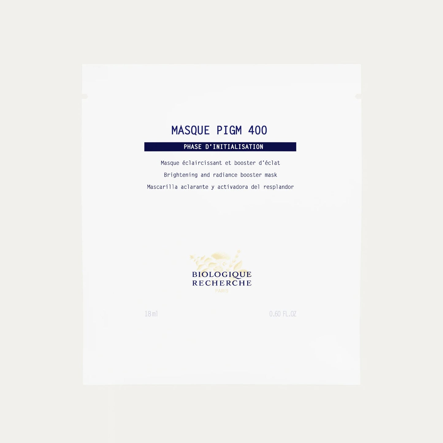 Masque PIGM 400 Biologique Recherche
