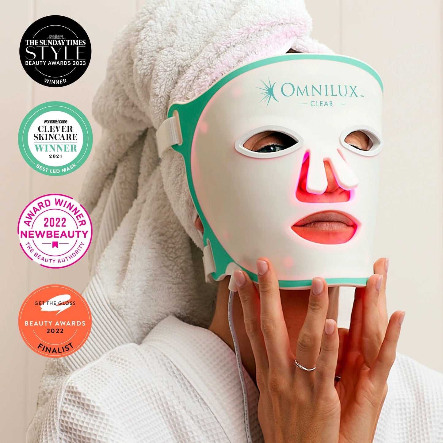 Omnilux Clear │ Blue + Red LED Device for Acne