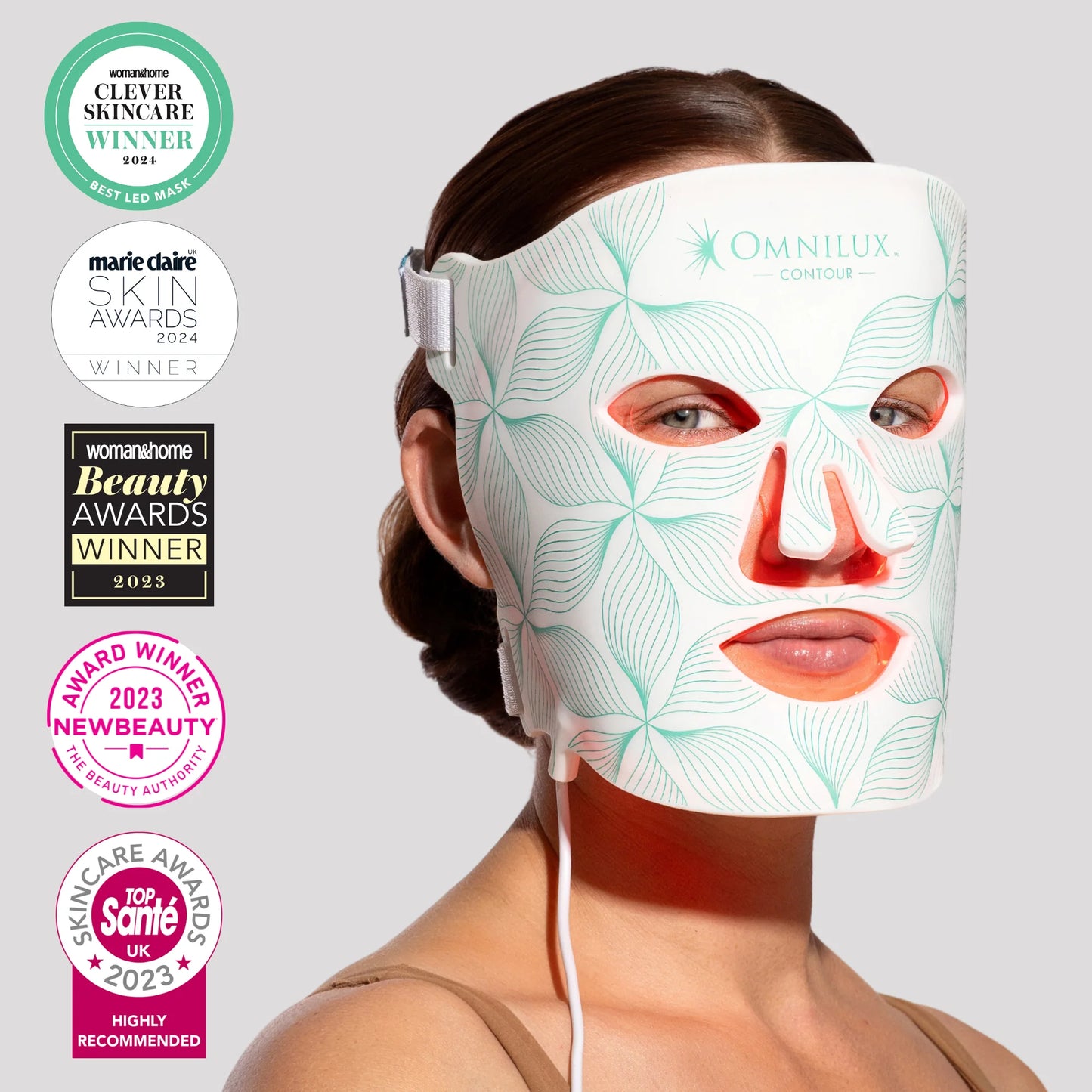 Omnilux Contour Face │ Red light therapy mask